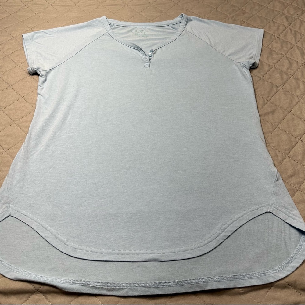Cool Girl Light Blue Women's Top